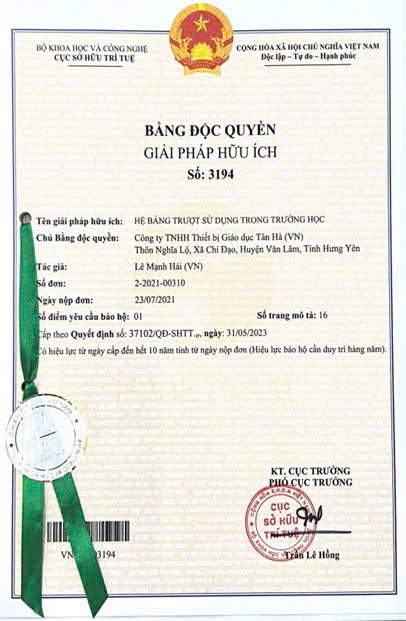 ThS. Lê Ngọc Hân, Tổng Giám đốc Công ty Thế giới Bảng – Người giữ lửa sáng tạo cho ngành thiết bị giáo dục Việt Nam