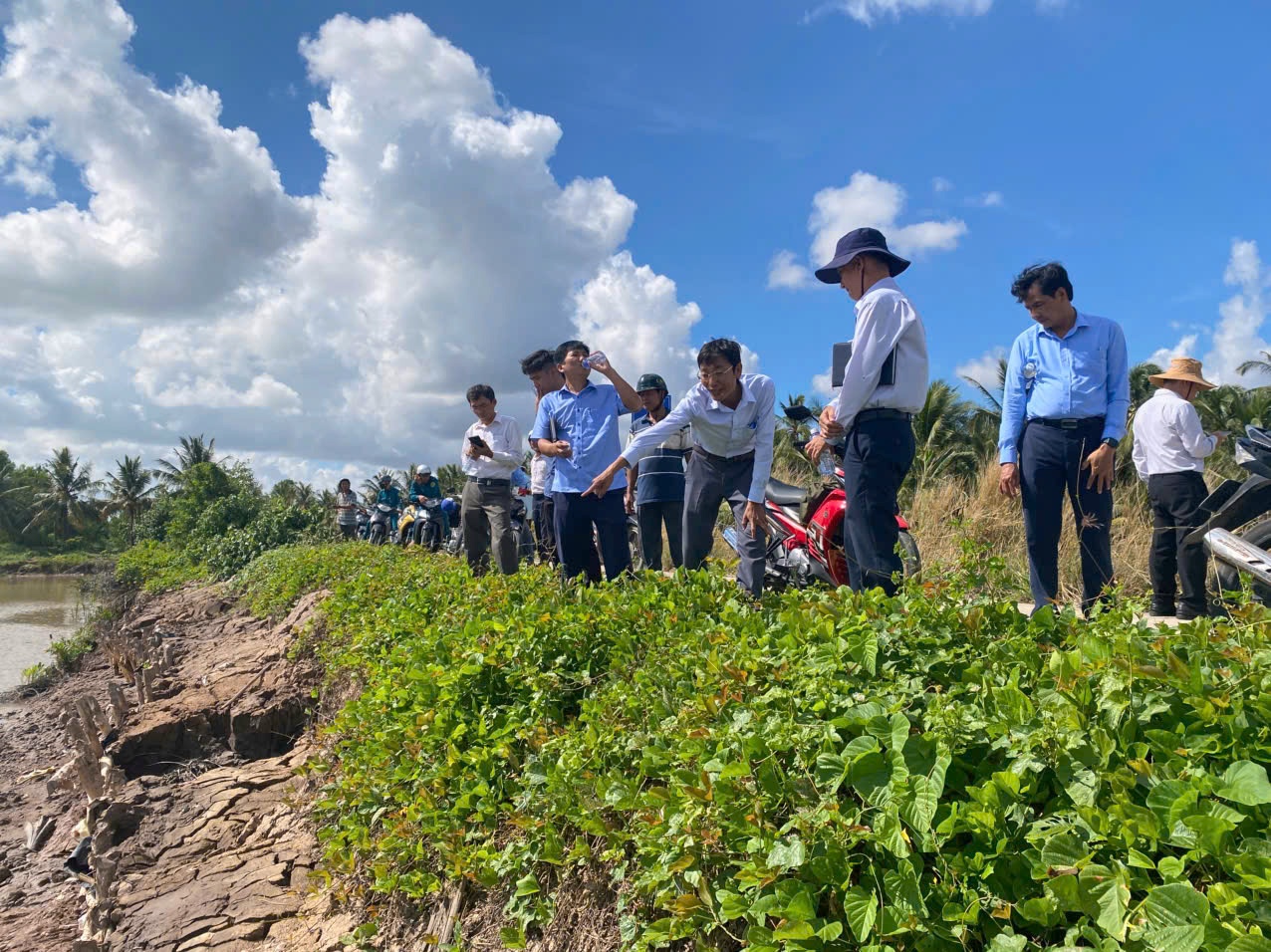 Thấp thỏm, lo âu trước sạt lở ở vùng ĐBSCL