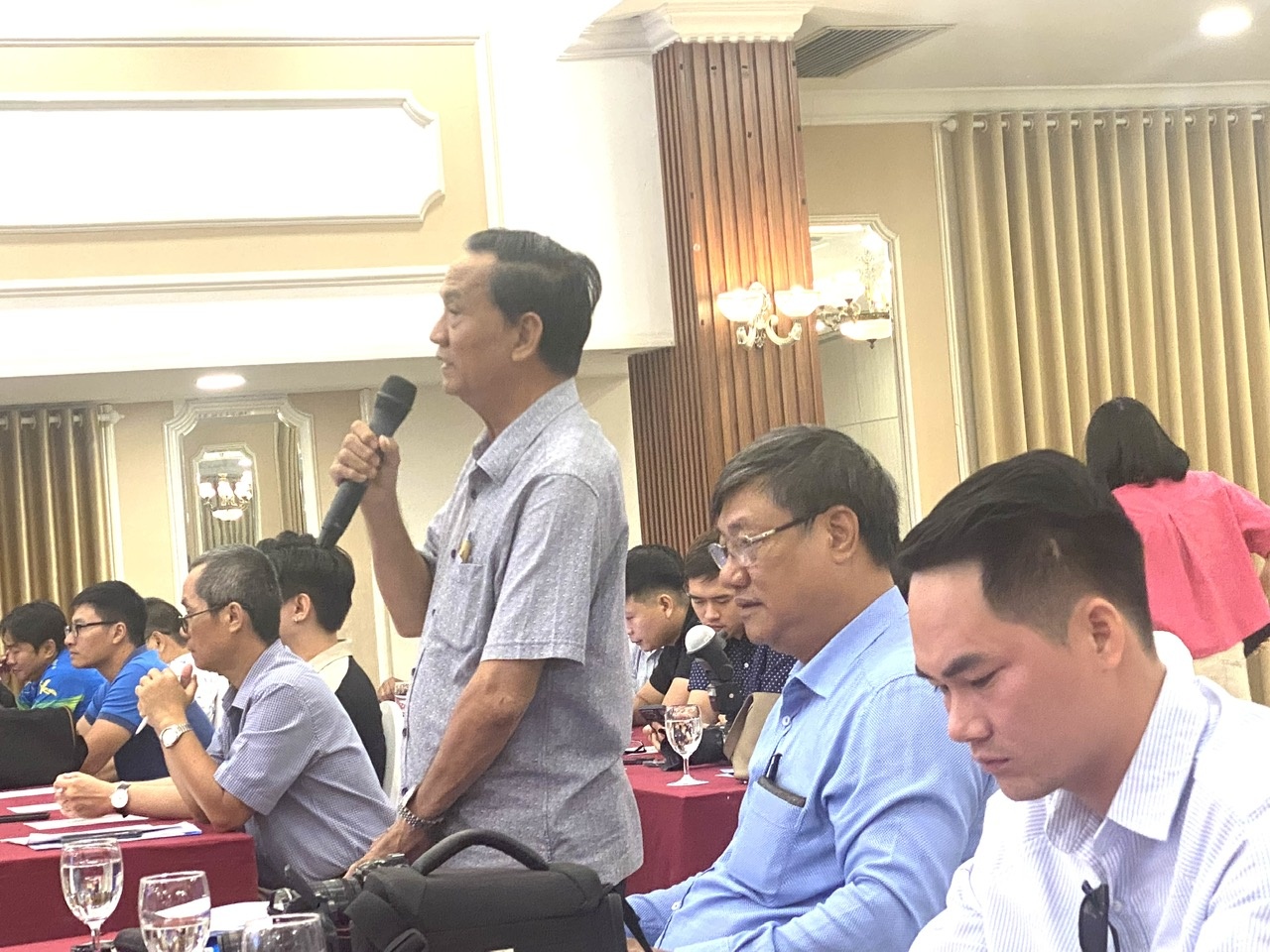 Phóng viên đặt câu hỏi với Ban tổ chức về “Lễ hội văn hóa - du lịch biển