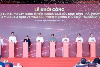 Khởi công cao tốc 20.000 tỷ đồng đoạn qua Thái Bình, Nam Định và KCN Hưng Phú
