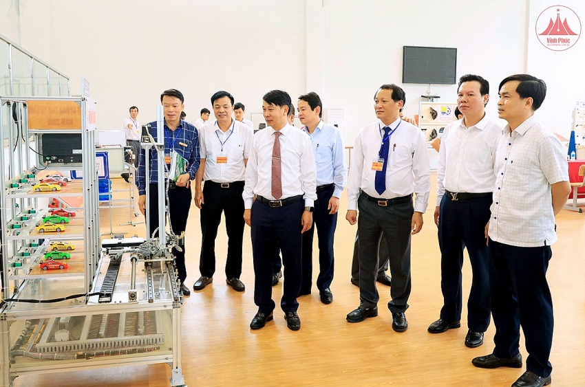 Vĩnh Phúc khai mạc Hội thi Thiết bị đào tạo tự làm năm 2025