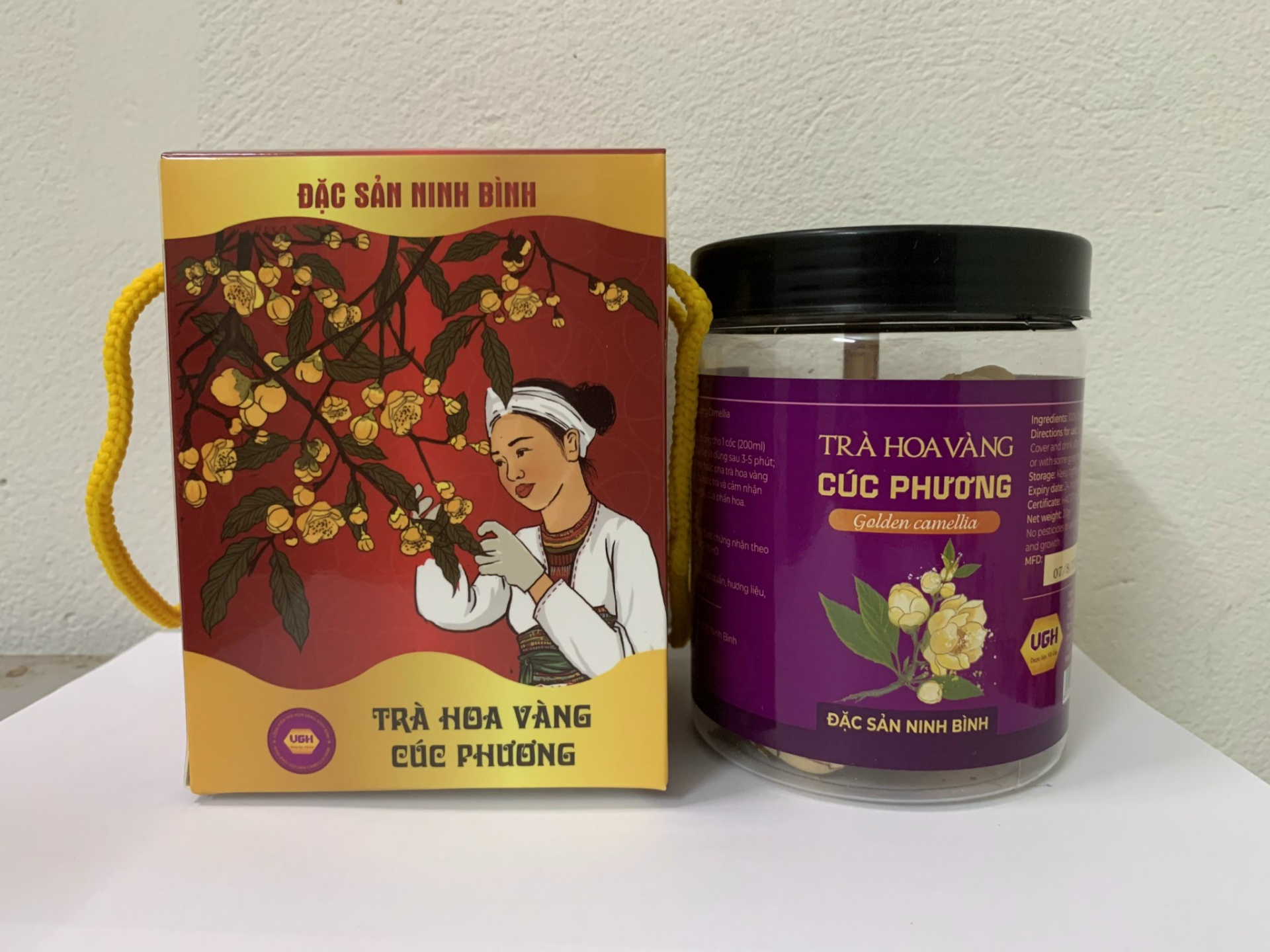 Uy tín  nhãn hiệu Trà hoa vàng Cúc Phương thêm được nâng cao