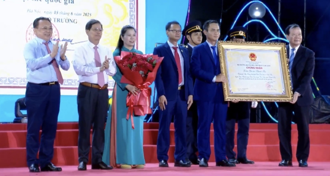 Lễ vinh danh 2 Di sản văn hóa phi vật thể quốc gia tại Khánh Hòa
