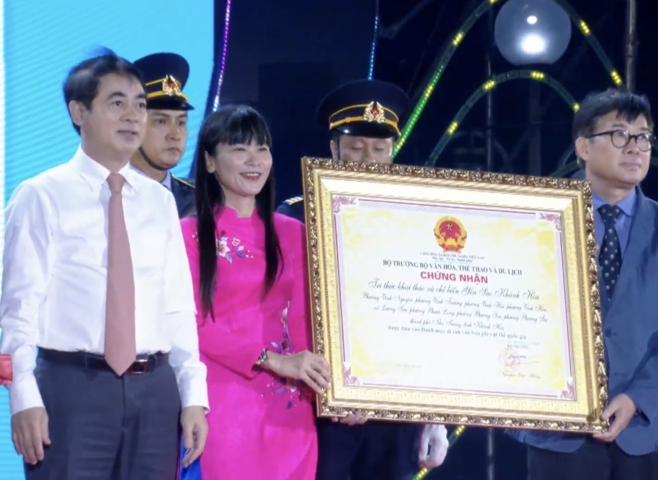 Lễ vinh danh 2 Di sản văn hóa phi vật thể quốc gia tại Khánh Hòa