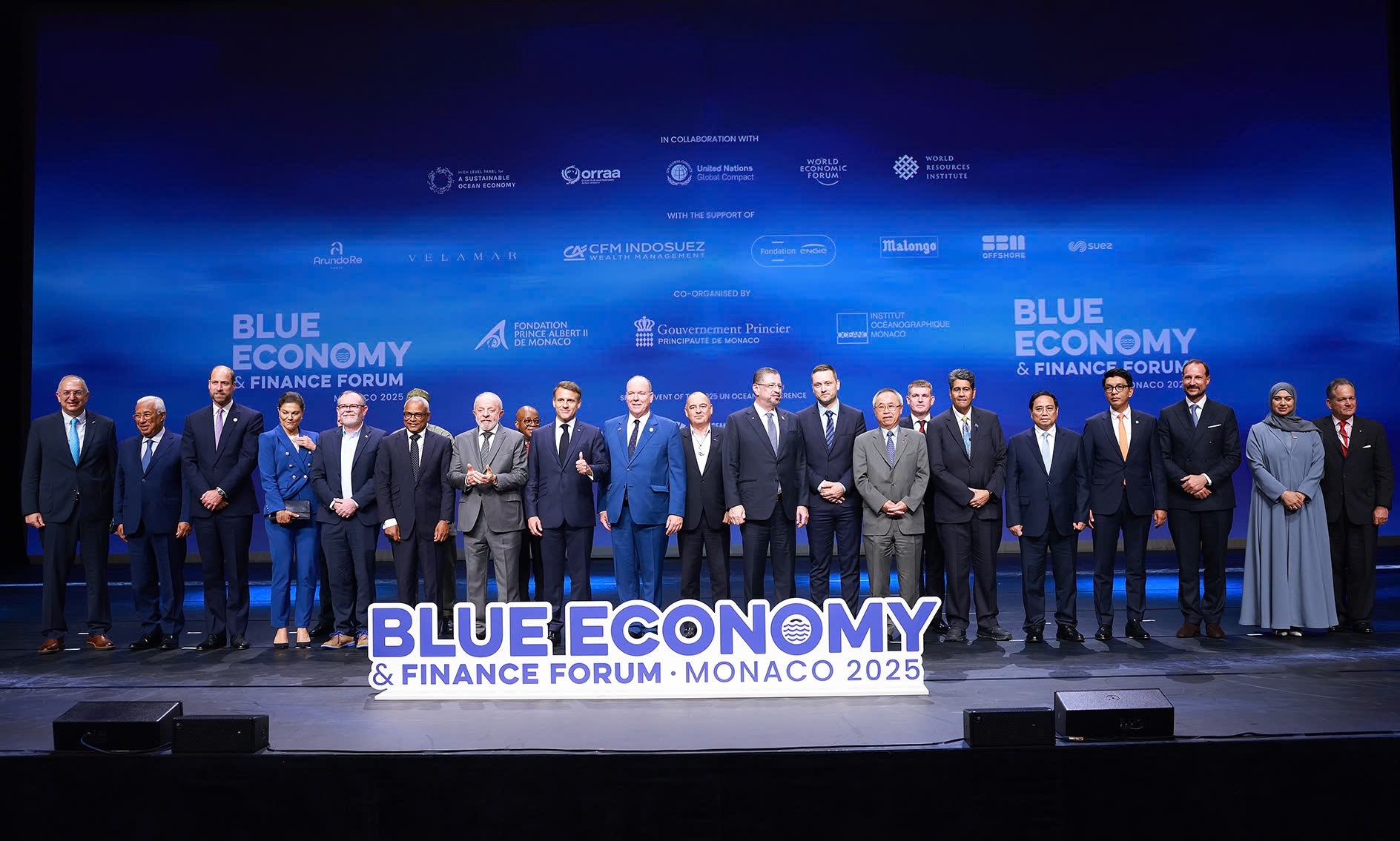   Hai ngày hội nghị đã chứng kiến những cam kết rõ ràng, tích cực từ các nước, các giới với những giải pháp cụ thể trong quản trị biển bền vững với những công cụ phù hợp - Ảnh: VGP