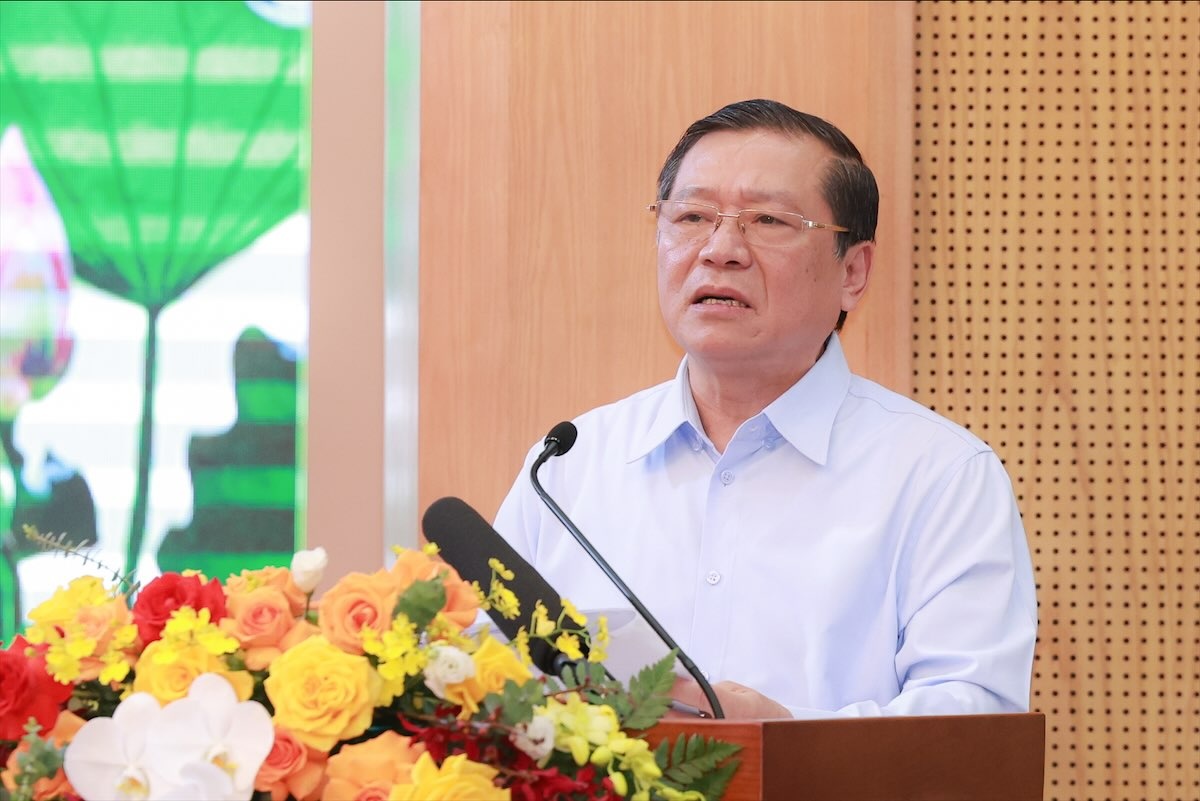   Ông Lại Xuân Môn, Phó Trưởng Ban Thường trực Ban Tuyên giáo và Dân vận Trung ương: Từ sau khi hợp nhất đến nay, tập thể lãnh đạo Ban, đội ngũ cán bộ, đảng viên, công chức, người lao động đã đoàn kết, đồng lòng, sớm ổn định tư tưởng, nỗ lực tập trung triển khai các nhiệm vụ trọng tâm - Ảnh: VGP