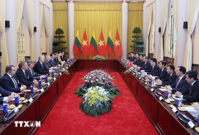 Thúc đẩy quan hệ hợp tác song phương Việt Nam – Litva phát triển mạnh mẽ trên nhiều lĩnh vực Thúc đẩy quan hệ hợp tác song phương Việt Nam – Litva phát triển mạnh mẽ trên nhiều lĩnh vực