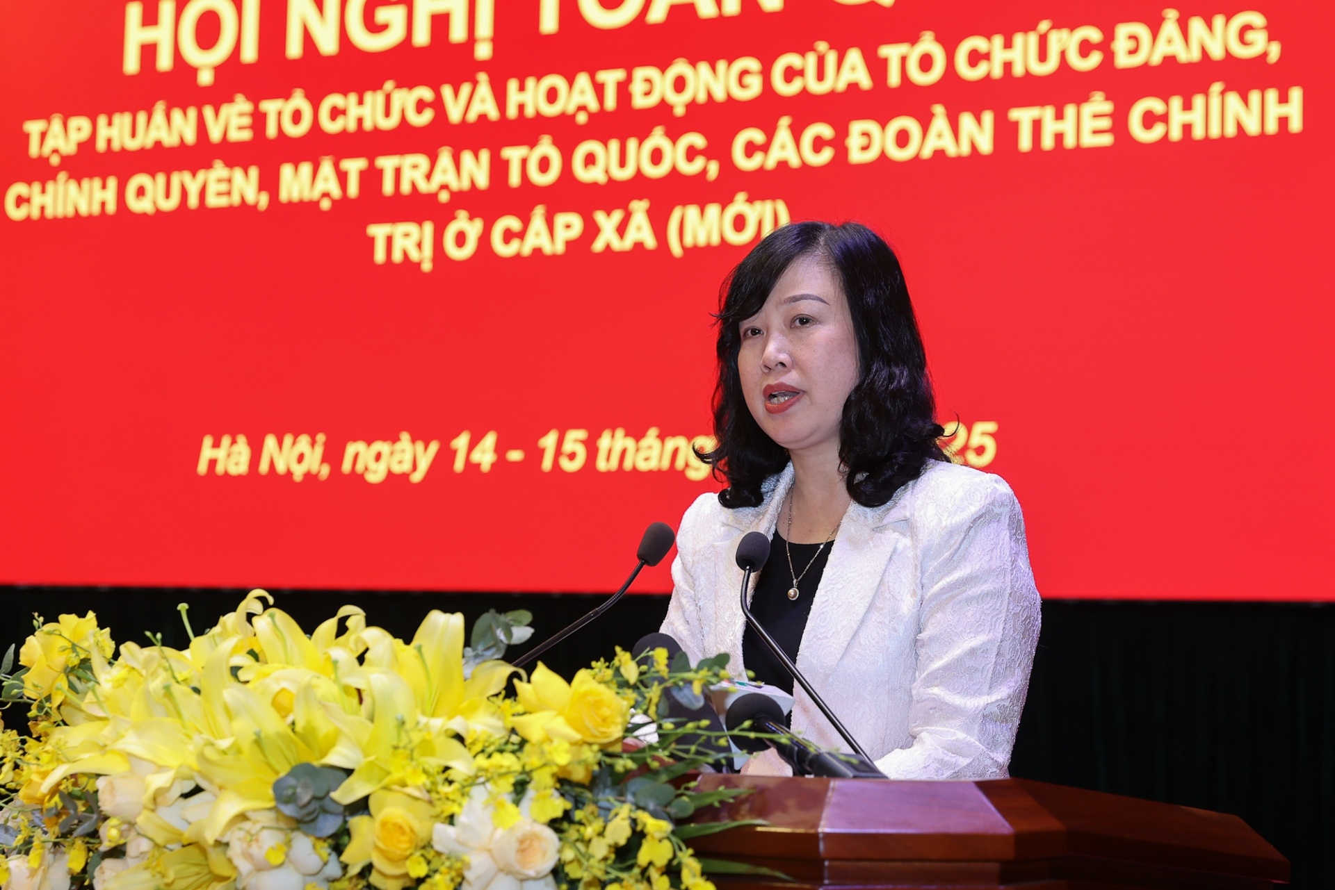   Bộ trưởng Bộ Bộ Y tế Đào Hồng Lan phát biểu tại Hội nghị - Ảnh: VGP