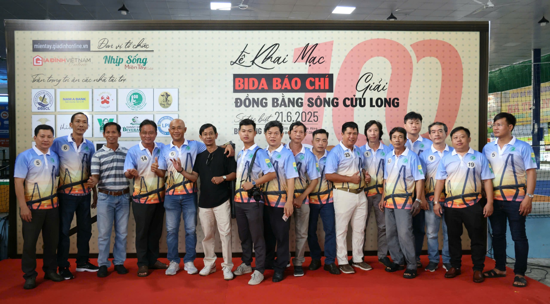 Giải bida báo chí Đồng bằng sông Cửu Long, hình ảnh đẹp về một cộng đồng báo chí hiện đại