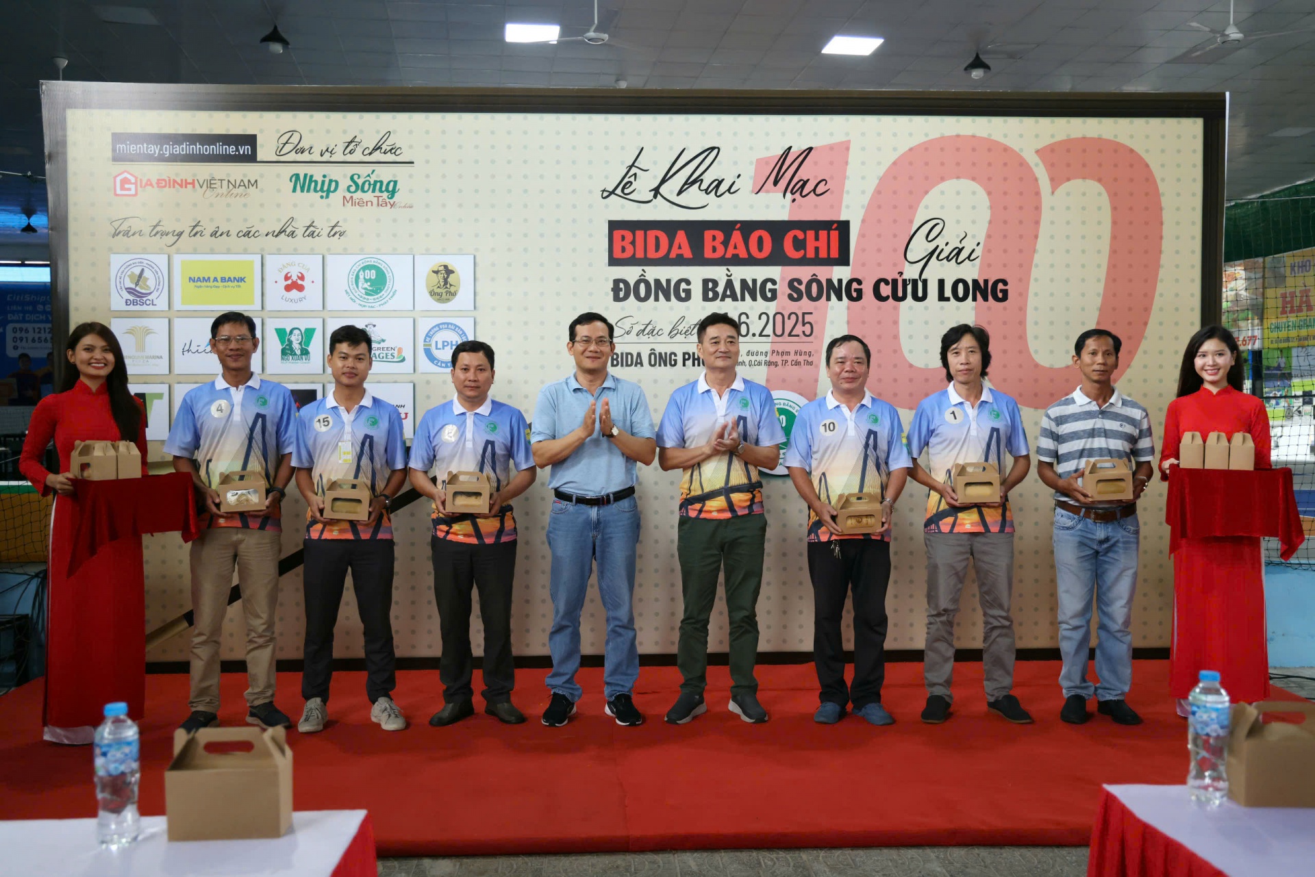 Giải bida báo chí Đồng bằng sông Cửu Long, hình ảnh đẹp về một cộng đồng báo chí hiện đại