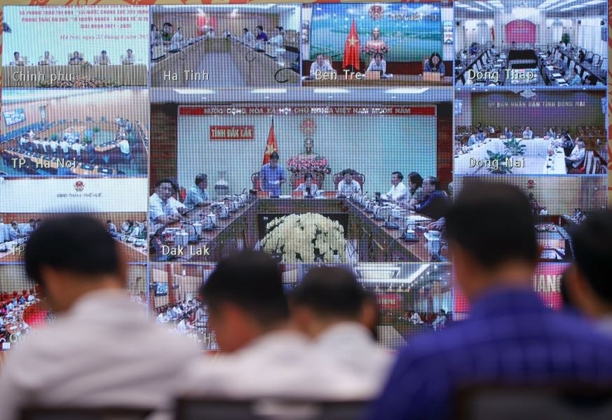 Quyền Chủ tịch UBND tỉnh Đắk Lắk Nguyễn Thiên Văn: Đắk Lắk phấn đấu số xã đạt chuẩn nông thôn mới sau sắp xếp, sáp nhập đạt 68/88 xã, đạt tỉ lệ 77% - Ảnh: VGP Quyền Chủ tịch UBND tỉnh Đắk Lắk Nguyễn Thiên Văn: Đắk Lắk phấn đấu số xã đạt chuẩn nông thôn mới sau sắp xếp, sáp nhập đạt 68/88 xã, đạt tỉ lệ 77% - Ảnh: VGP