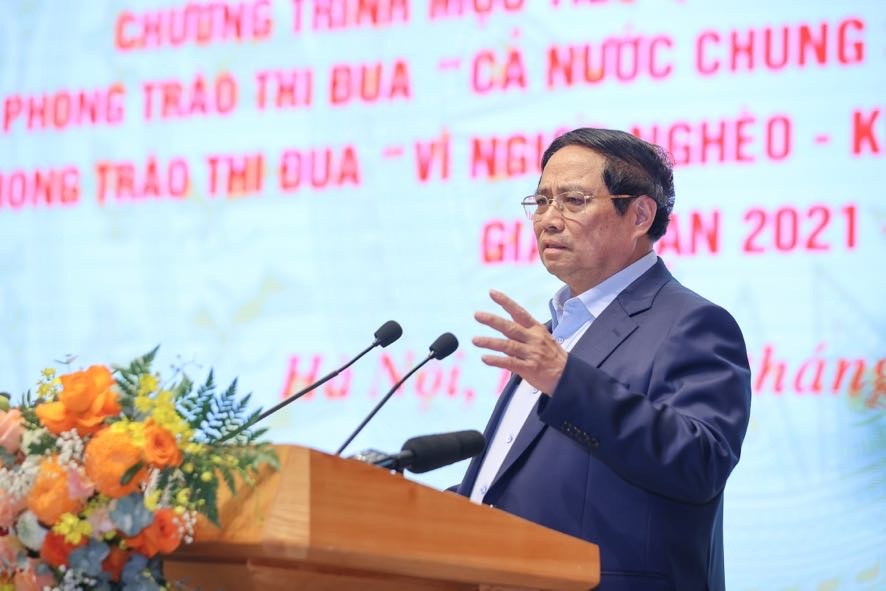 Thủ tướng lưu ý, việc triển khai các chương trình, phong trào phải sống động, thực chất, đã nói là làm, đã cam kết phải thực hiện, mang lại hiệu quả cân đong đo đếm được - Ảnh: VGP Thủ tướng lưu ý, việc triển khai các chương trình, phong trào phải sống động, thực chất, đã nói là làm, đã cam kết phải thực hiện, mang lại hiệu quả cân đong đo đếm được - Ảnh: VGP
