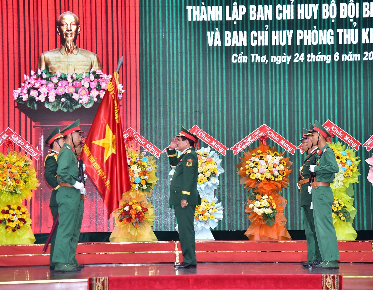 Quân khu 9 thành lập 5 Bộ chỉ huy quân sự cấp tỉnh mới sau sáp nhập