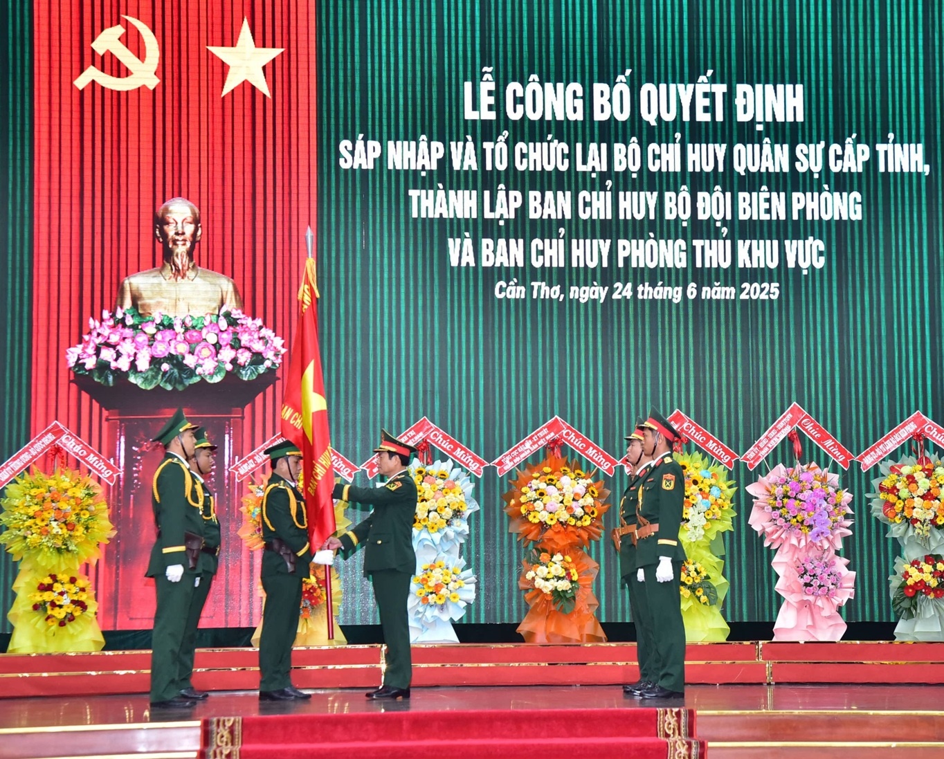 Quân khu 9 thành lập 5 Bộ chỉ huy quân sự cấp tỉnh mới sau sáp nhập