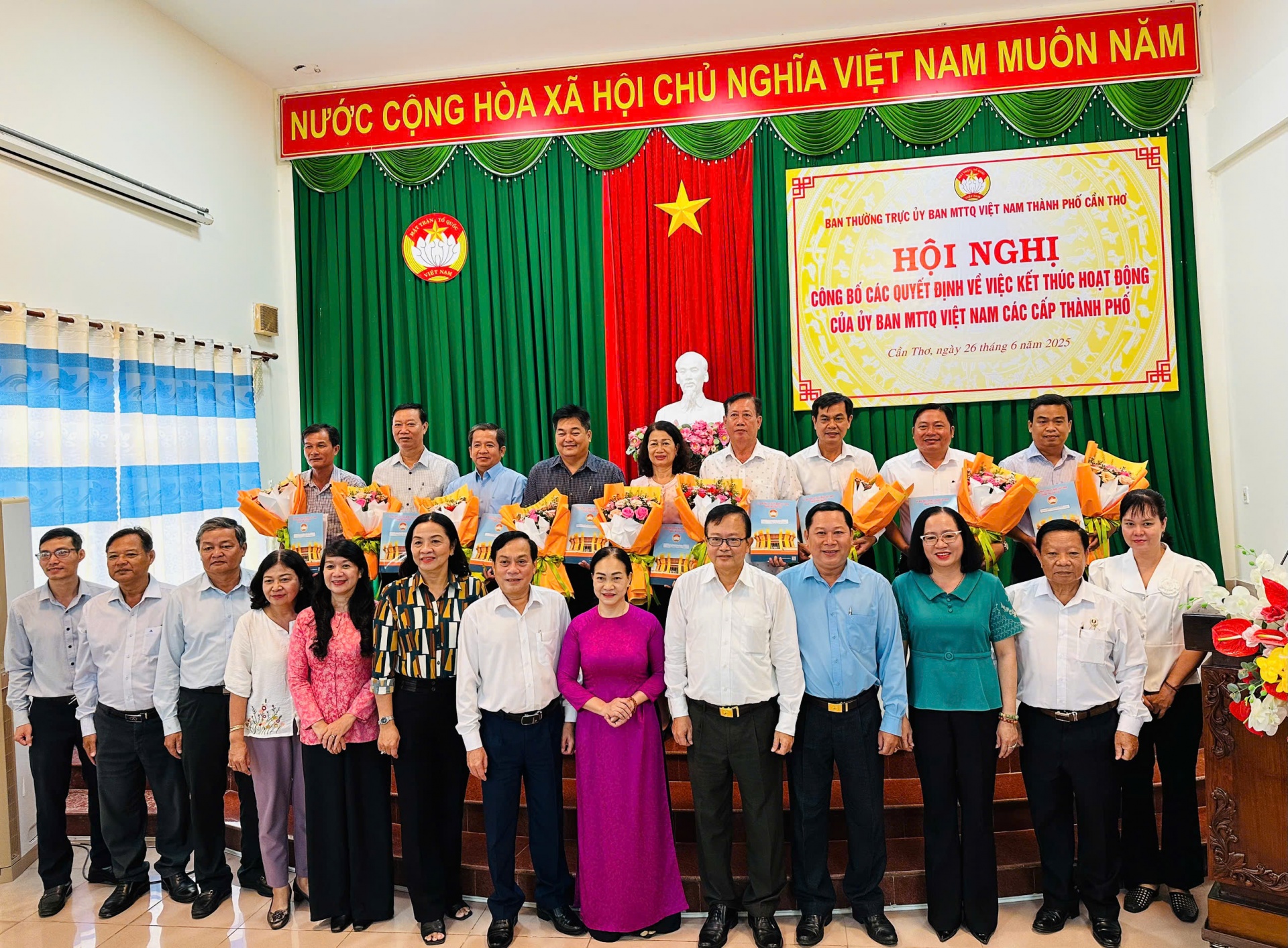 Cần Thơ kết thúc hoạt động của MTTQ Việt Nam các cấp từ ngày 30/6