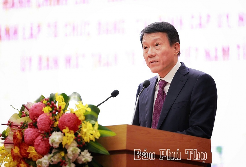 Trung ương chính thức công bố, trao Nghị quyết, Quyết định thành lập Đảng bộ tỉnh Phú Thọ mới