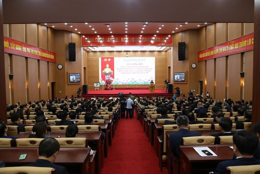 Trung ương chính thức công bố, trao Nghị quyết, Quyết định thành lập Đảng bộ tỉnh Phú Thọ mới