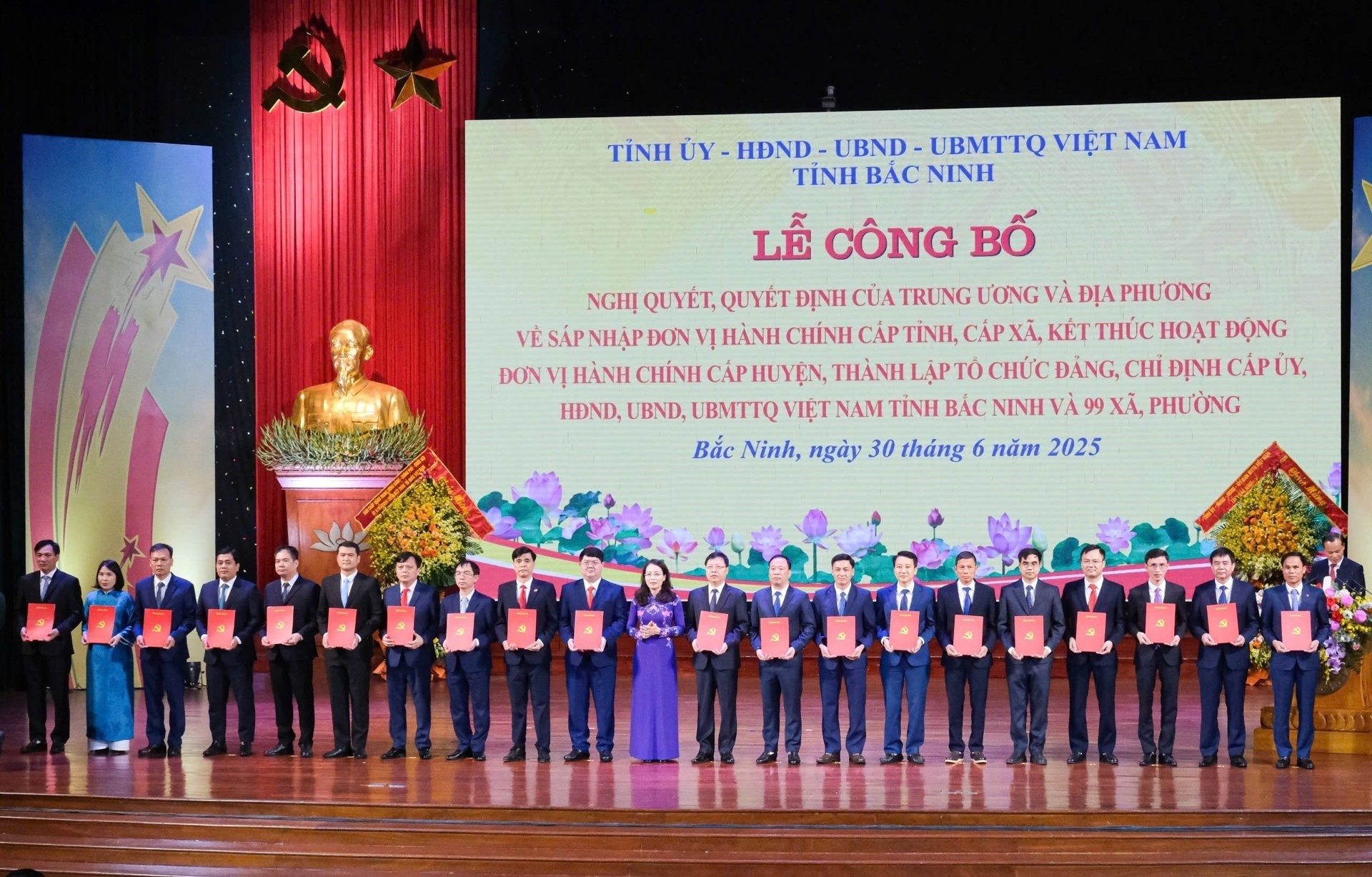 Nhiều Giám đốc, Phó Giám đốc Sở về giữ chức Bí thư Đảng ủy xã, phường của tỉnh Bắc Ninh mới