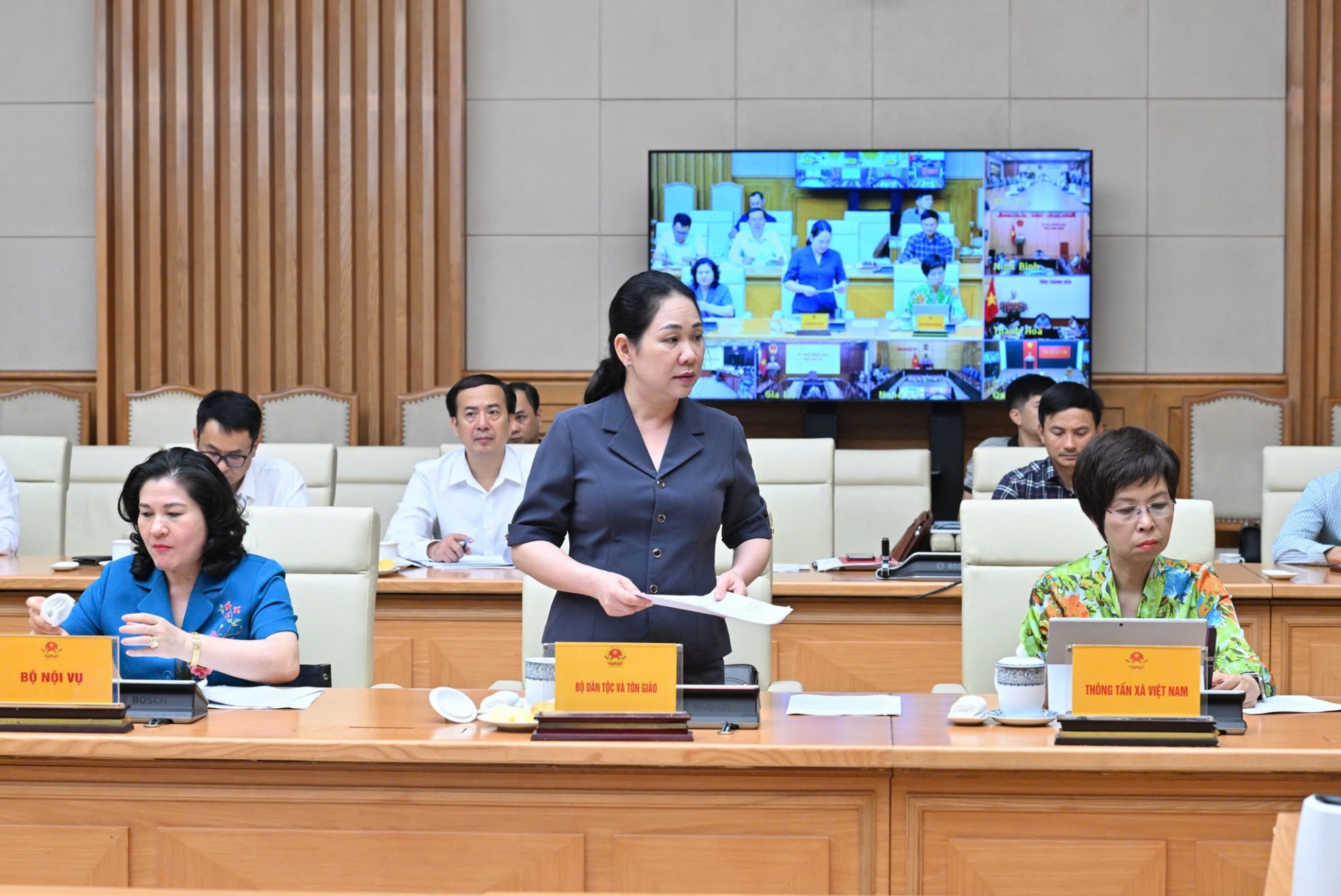 Theo báo cáo của Bộ Dân tộc và Tôn giáo – cơ quan thường trực Ban Chỉ đạo, tính đến hết ngày 08/7/2025, có 18/34 địa phương hoàn thành xóa nhà tạm, nhà dột nát (đạt 52,9%) - Ảnh: VGP Theo báo cáo của Bộ Dân tộc và Tôn giáo – cơ quan thường trực Ban Chỉ đạo, tính đến hết ngày 08/7/2025, có 18/34 địa phương hoàn thành xóa nhà tạm, nhà dột nát (đạt 52,9%) - Ảnh: VGP