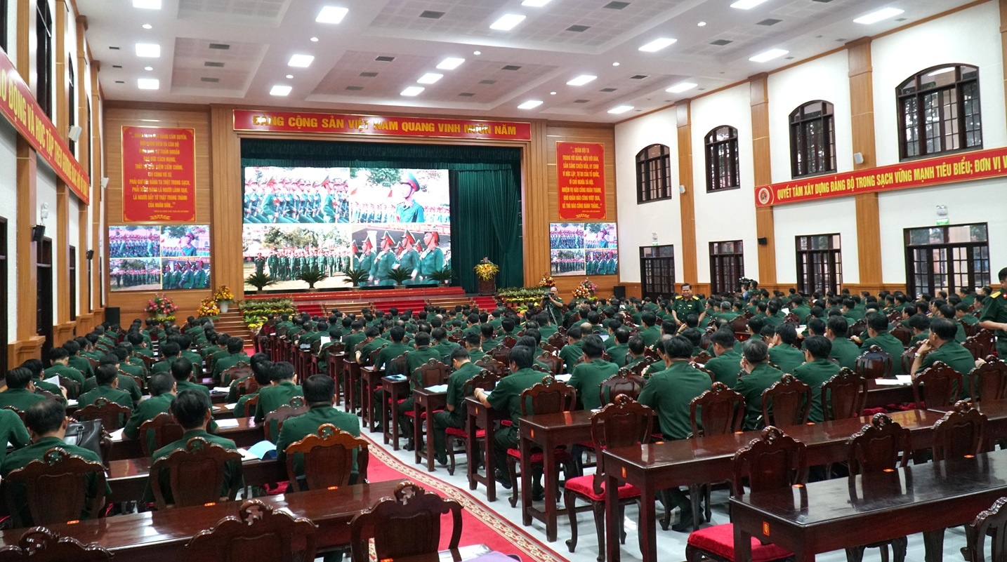 Quân khu 9 hoàn thành tốt công tác quân sự, quốc phòng 6 tháng đầu năm 2025