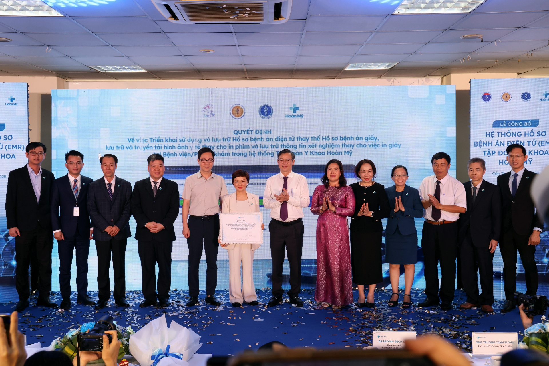 Cần Thơ: Tập đoàn Y khoa Hoàn Mỹ công bố triển khai hệ thống hồ sơ bệnh án điện tử