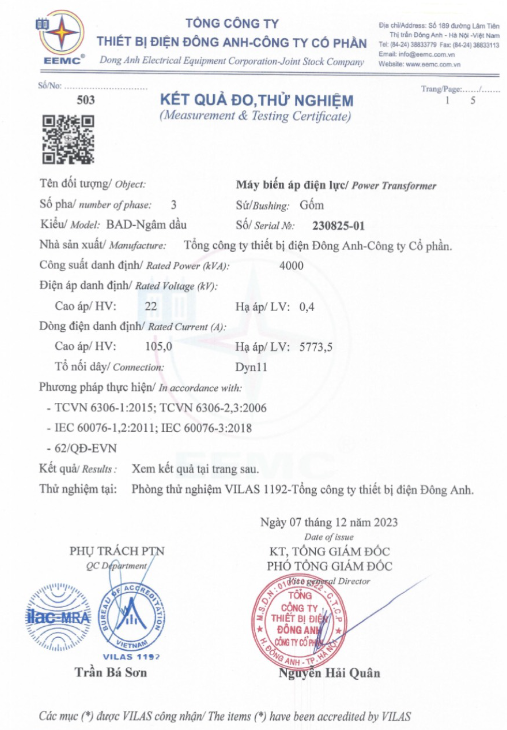 EVN cảnh báo máy biến áp EEMC giả, nguy cơ lớn với hệ thống điện quốc gia và người tiêu dùng EVN cảnh báo máy biến áp EEMC giả, nguy cơ lớn với hệ thống điện quốc gia và người tiêu dùng