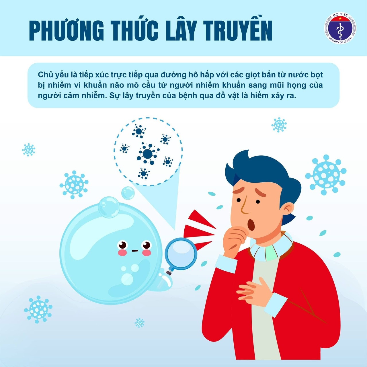 Chủ động phòng, chống dịch bệnh mùa hè: Cảnh giác với bệnh viêm màng não do mô cầu