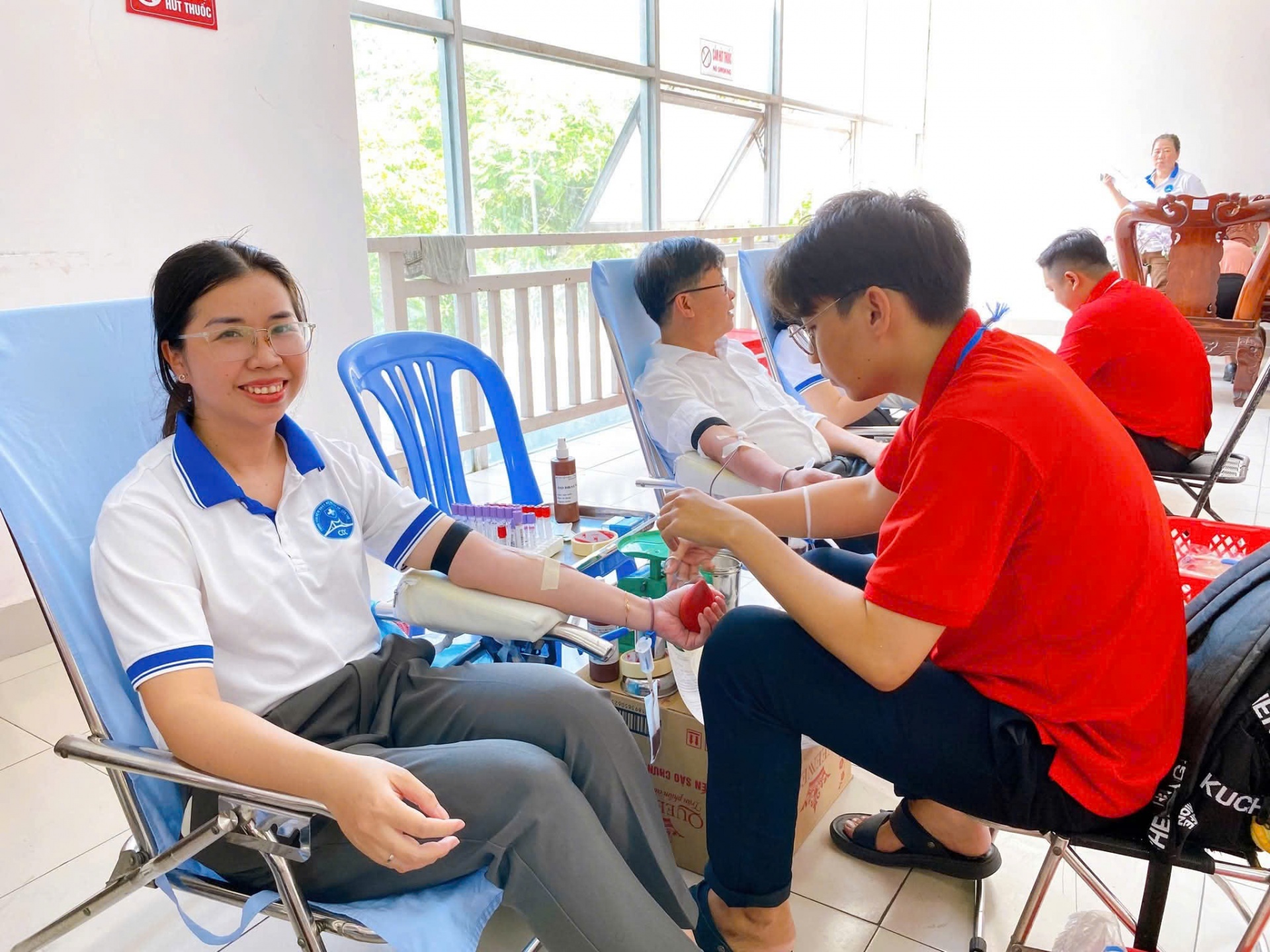 Trách nhiệm và tự hào khi hiến máu cứu người