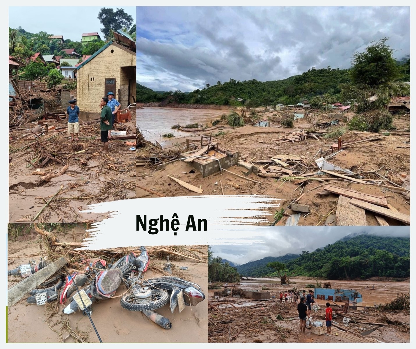 Nghệ An nỗ lực khắc phục hậu quả bão lũ Nghệ An nỗ lực khắc phục hậu quả bão lũ