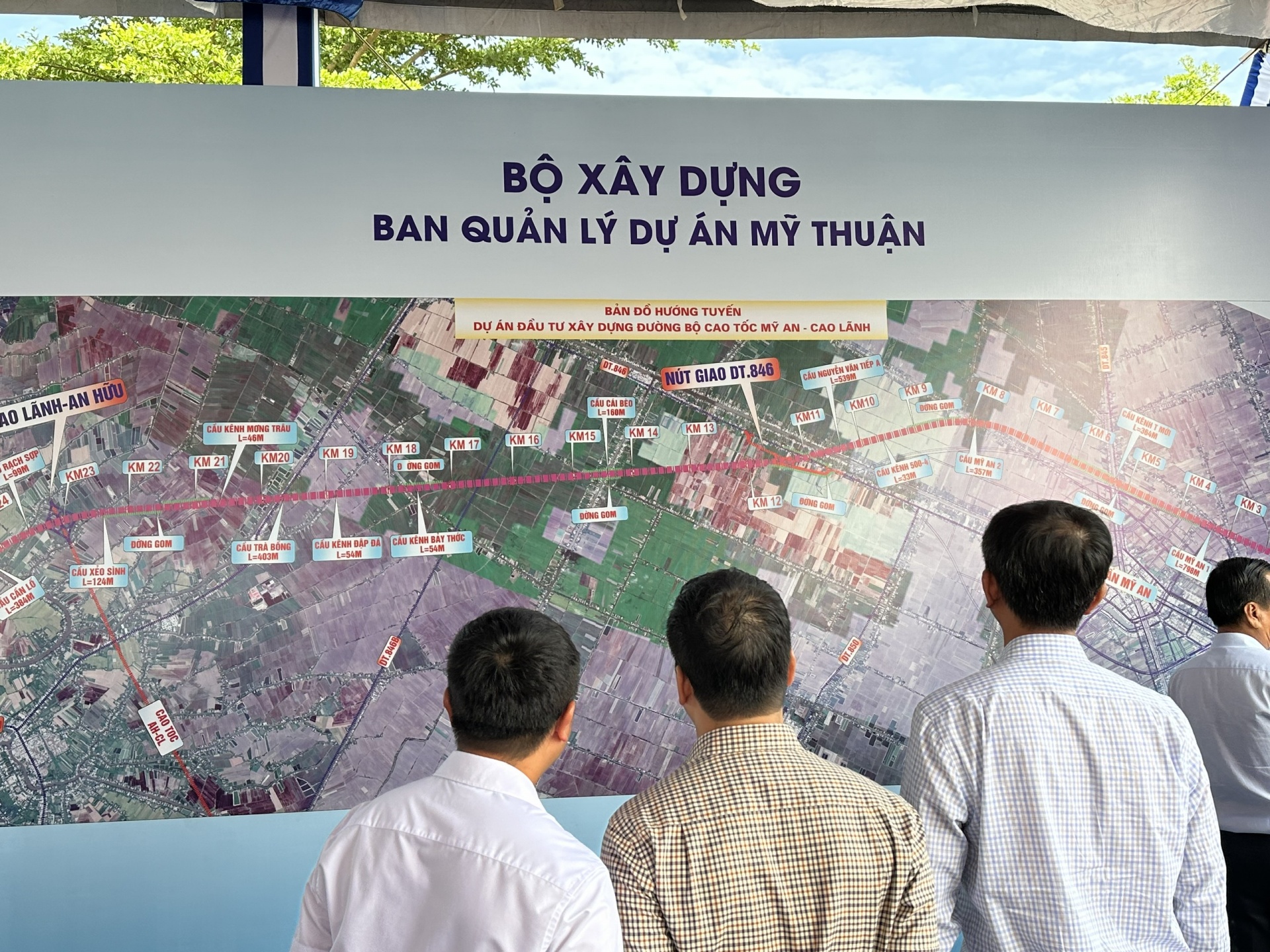 Cao tốc Mỹ An - Cao Lãnh kết nối khu vực trung tâm đồng bằng MêKông