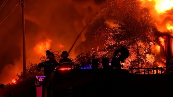 chay lon o cum cong nghiep au lau phuong au lau tinh lao cai