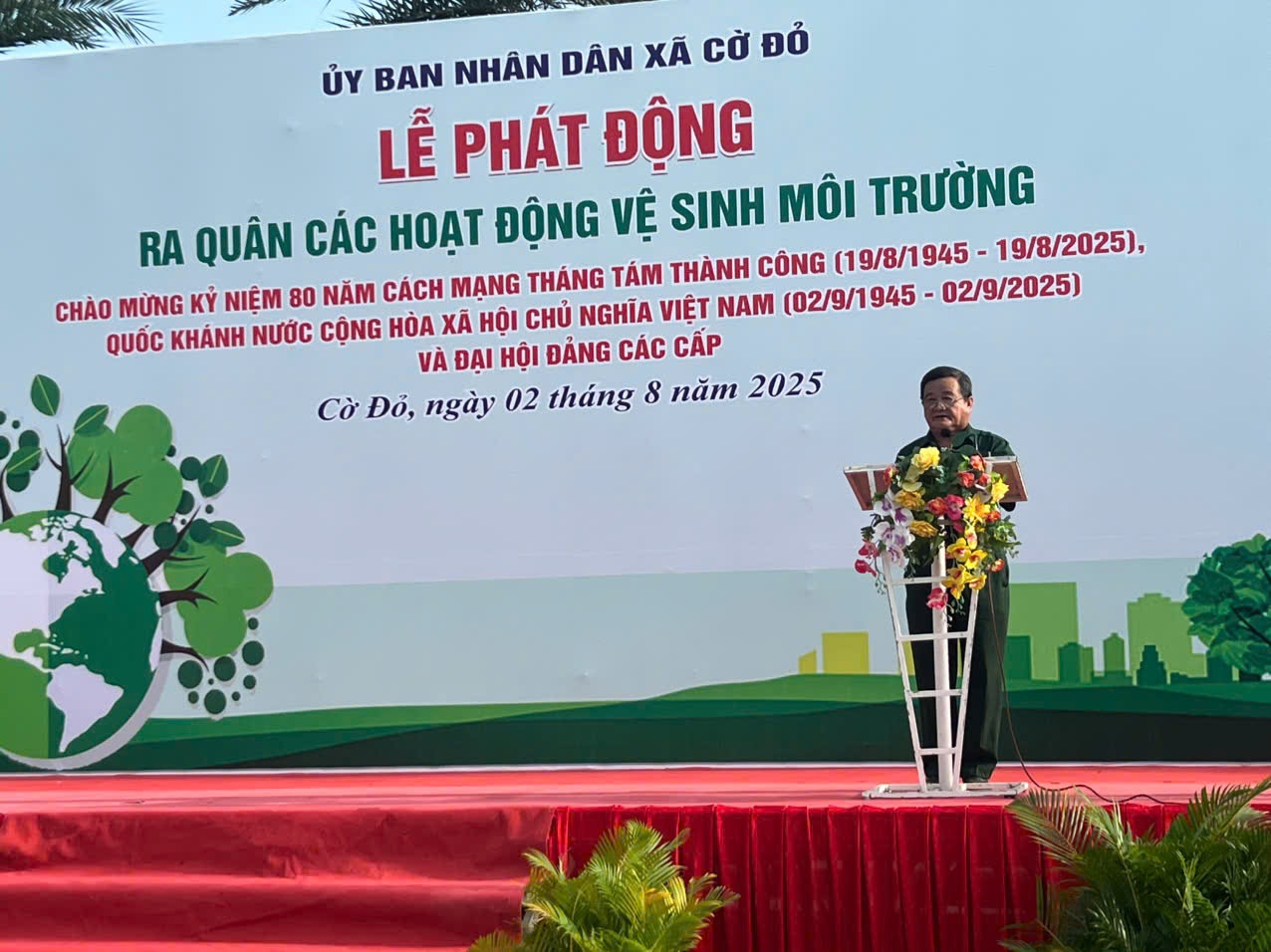 TP Cần Thơ: Xã Cờ Đỏ tổ chức các hoạt động chào mừng Đại hội Đảng các cấp