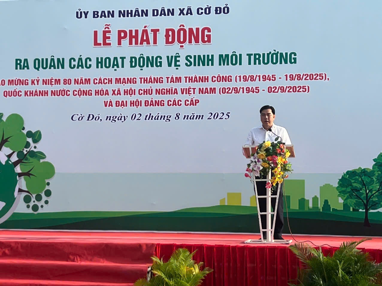 TP Cần Thơ: Xã Cờ Đỏ tổ chức các hoạt động chào mừng Đại hội Đảng các cấp