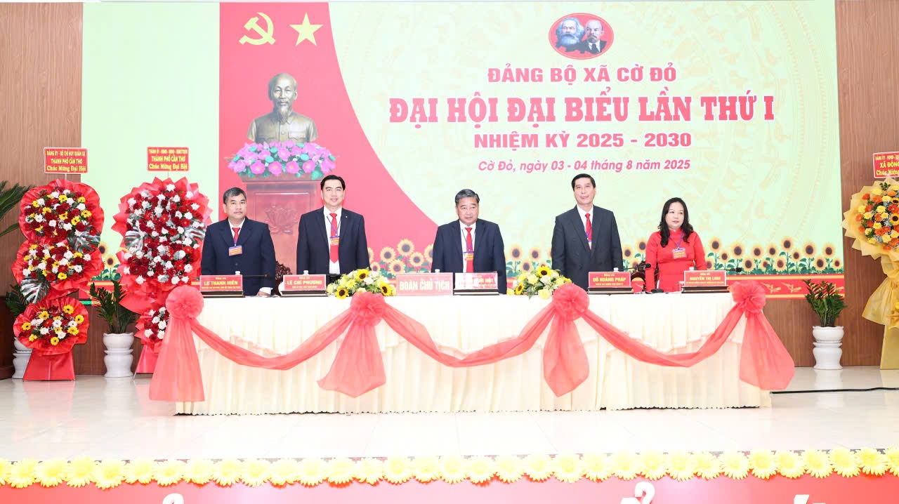 Đảng bộ xã Cờ Đỏ (Cần Thơ): Đoàn kết - Kỷ cương - Đổi mới - Phát triển