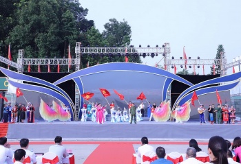 Lễ xuất quân đội tuyên truyền lưu động kỷ niệm 80 năm Cách mạng Tháng Tám và Quốc khánh 2/9