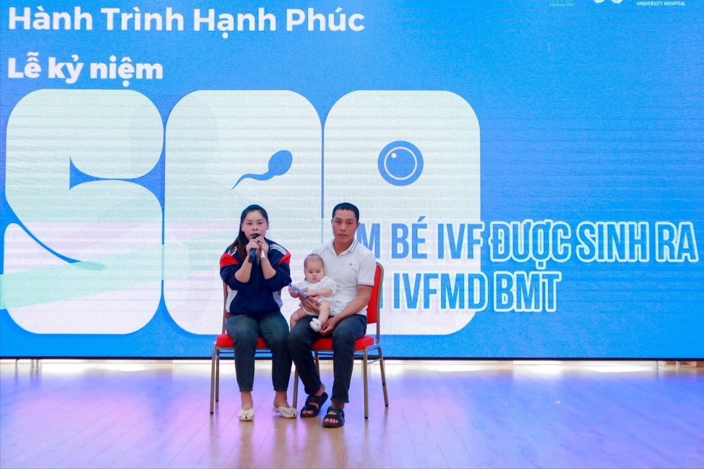 Trải lòng về hành trình tìm kiếm hạnh phúc làm cha mẹ của một cặp đôi hiếm muộn Trải lòng về hành trình tìm kiếm hạnh phúc làm cha mẹ của một cặp đôi hiếm muộn