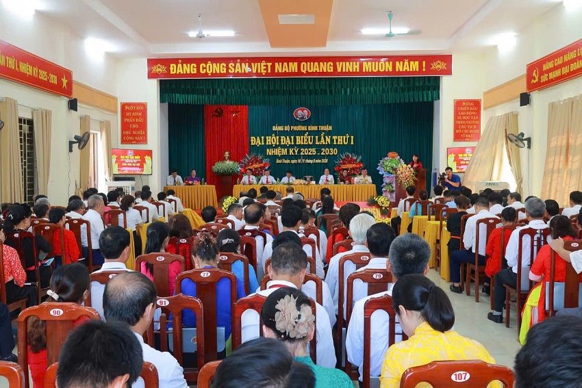 Phường Bình Thuận (tỉnh Tuyên Quang) kỳ vọng xây dựng phường đạt chuẩn đô thị văn minh Phường Bình Thuận (tỉnh Tuyên Quang) kỳ vọng xây dựng phường đạt chuẩn đô thị văn minh