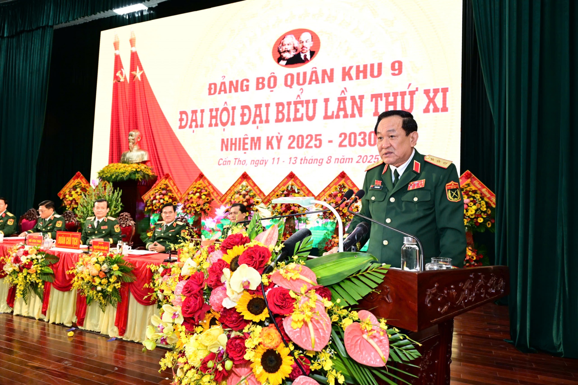 Đại hội đại biểu Đảng bộ Quân khu 9 lần thứ XI thành công tốt đẹp