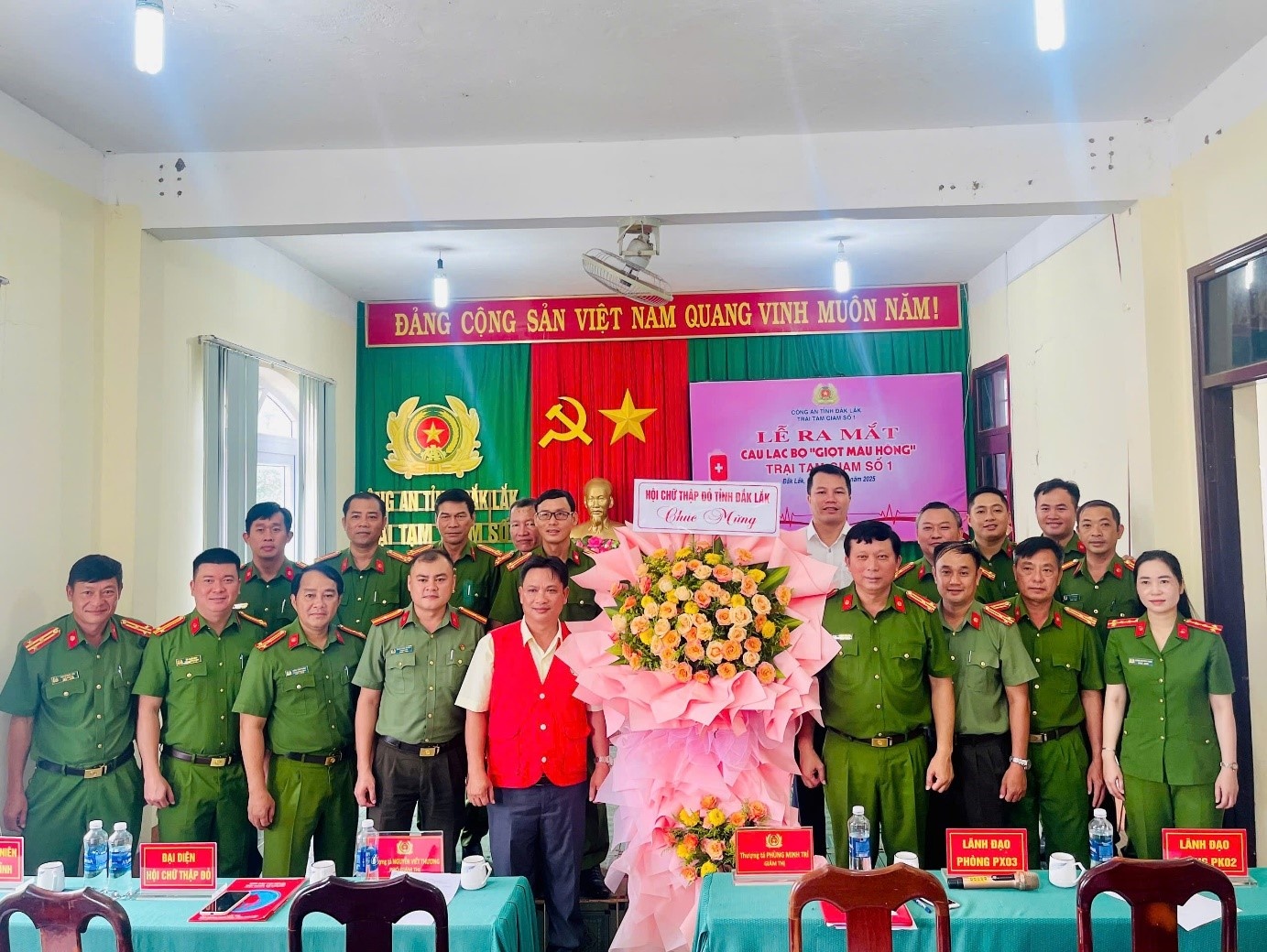 Trại Tạm giam số 1, Công an Đắk Lắk: Lan tỏa yêu thương qua Câu lạc bộ “Giọt máu hồng” Lan tỏa yêu thương qua Câu lạc bộ “Giọt máu hồng”