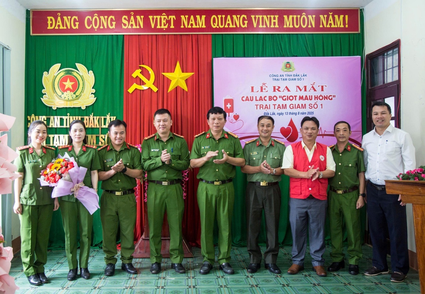 Trại Tạm giam số 1, Công an Đắk Lắk: Lan tỏa yêu thương qua Câu lạc bộ “Giọt máu hồng” Lan tỏa yêu thương qua Câu lạc bộ “Giọt máu hồng”