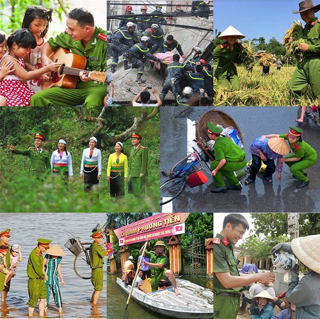 Những hình ảnh đẹp của lực lượng Công an trong lòng Nhân dân. Những hình ảnh đẹp của lực lượng Công an trong lòng Nhân dân.