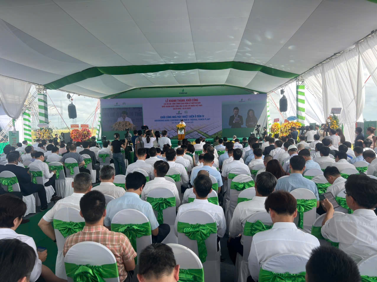 Lễ khởi công xây dựng nhà máy nhiệt điện Ô Môn IV Cần Thơ