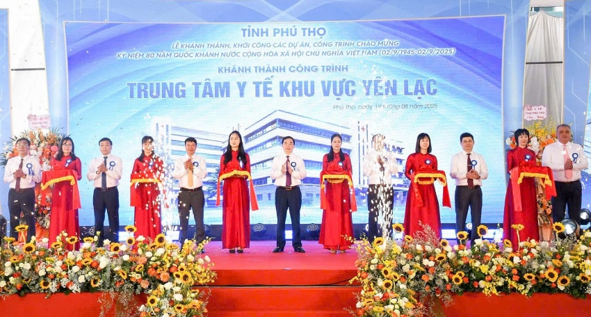 Phú Thọ: Khánh thành Trung tâm Y tế khu vực Yên Lạc đáp ứng kỳ vọng của nhân dân trên địa bàn Phú Thọ: Khánh thành Trung tâm Y tế khu vực Yên Lạc đáp ứng kỳ vọng của nhân dân trên địa bàn