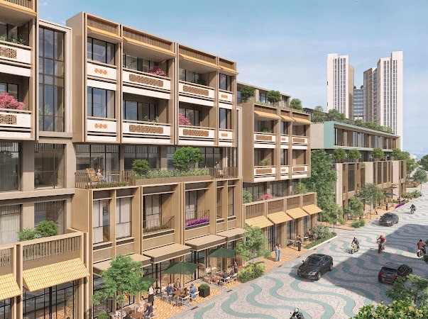 Phối cảnh Khu đô thị hỗn hợp Nha Trang. Phối cảnh Khu đô thị hỗn hợp Nha Trang.