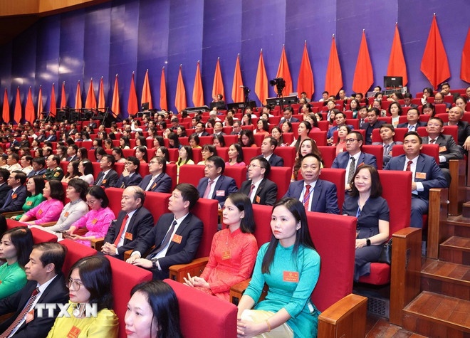 Các đại biểu dự Lễ kỷ niệm 80 năm thành lập Chính phủ. (Ảnh: TTXVN) Các đại biểu dự Lễ kỷ niệm 80 năm thành lập Chính phủ. (Ảnh: TTXVN)