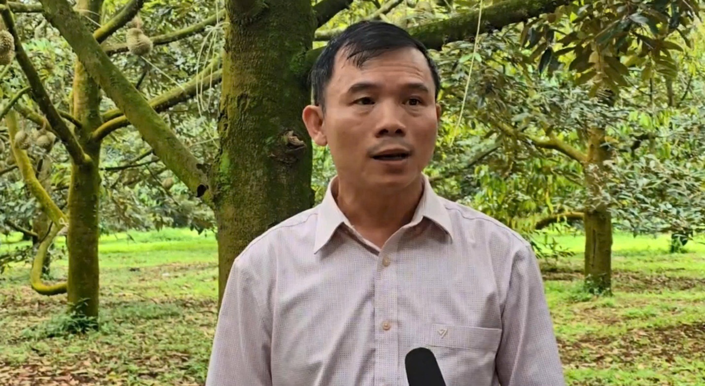Ông Nguyễn Hắc Hiển chia sẻ về tiềm năng xuất khẩu sầu riêng Đắk Lắk Ông Nguyễn Hắc Hiển chia sẻ về tiềm năng xuất khẩu sầu riêng Đắk Lắk