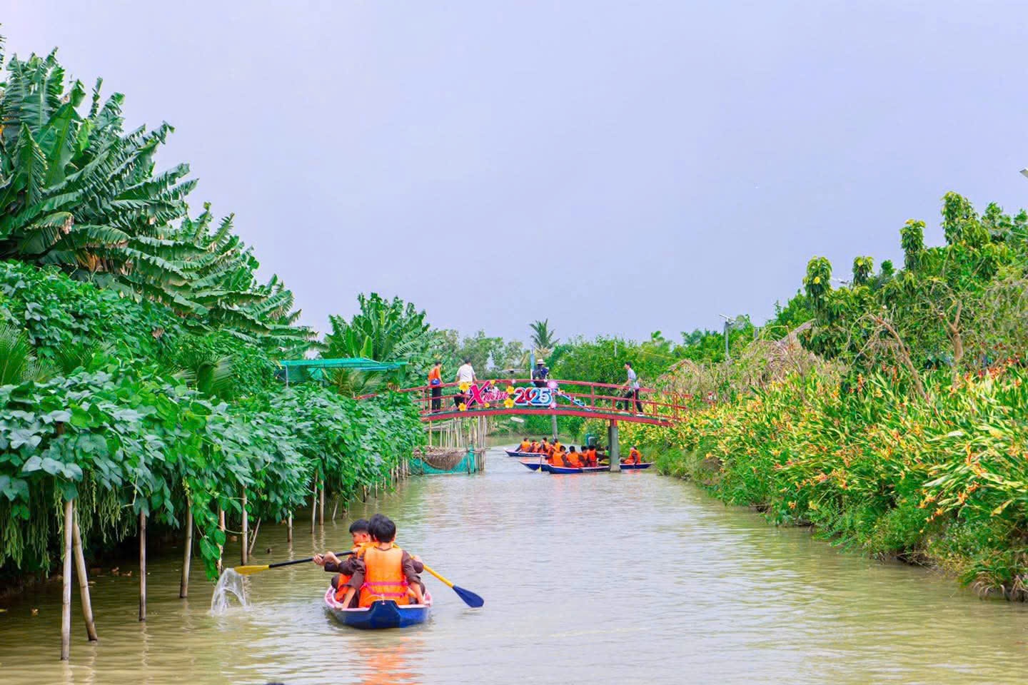 Sông Hậu Farm – trải nghiệm làng quê thanh bình Nam Bộ