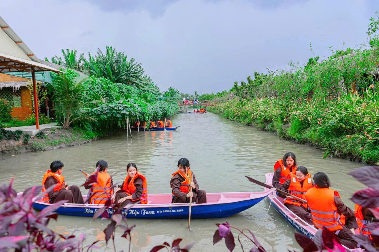 Sông Hậu Farm – trải nghiệm làng quê thanh bình Nam Bộ