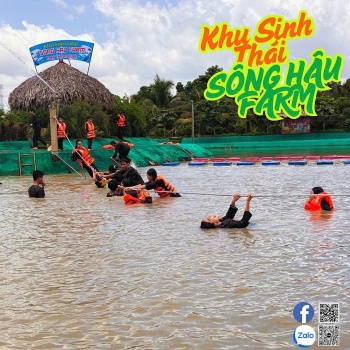 Sông Hậu Farm – trải nghiệm làng quê thanh bình Nam Bộ