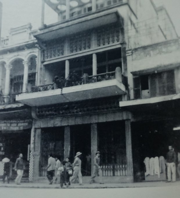 Ngôi nhà 48 Hàng Ngang những năm 40 của thế kỷ 20 (Ảnh tư liệu)